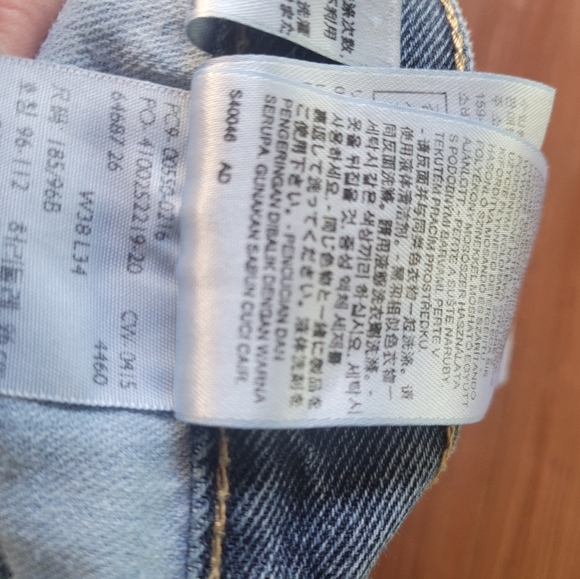 Men's Levi 550 Straight Leg Jeans - Picture 9 of 10